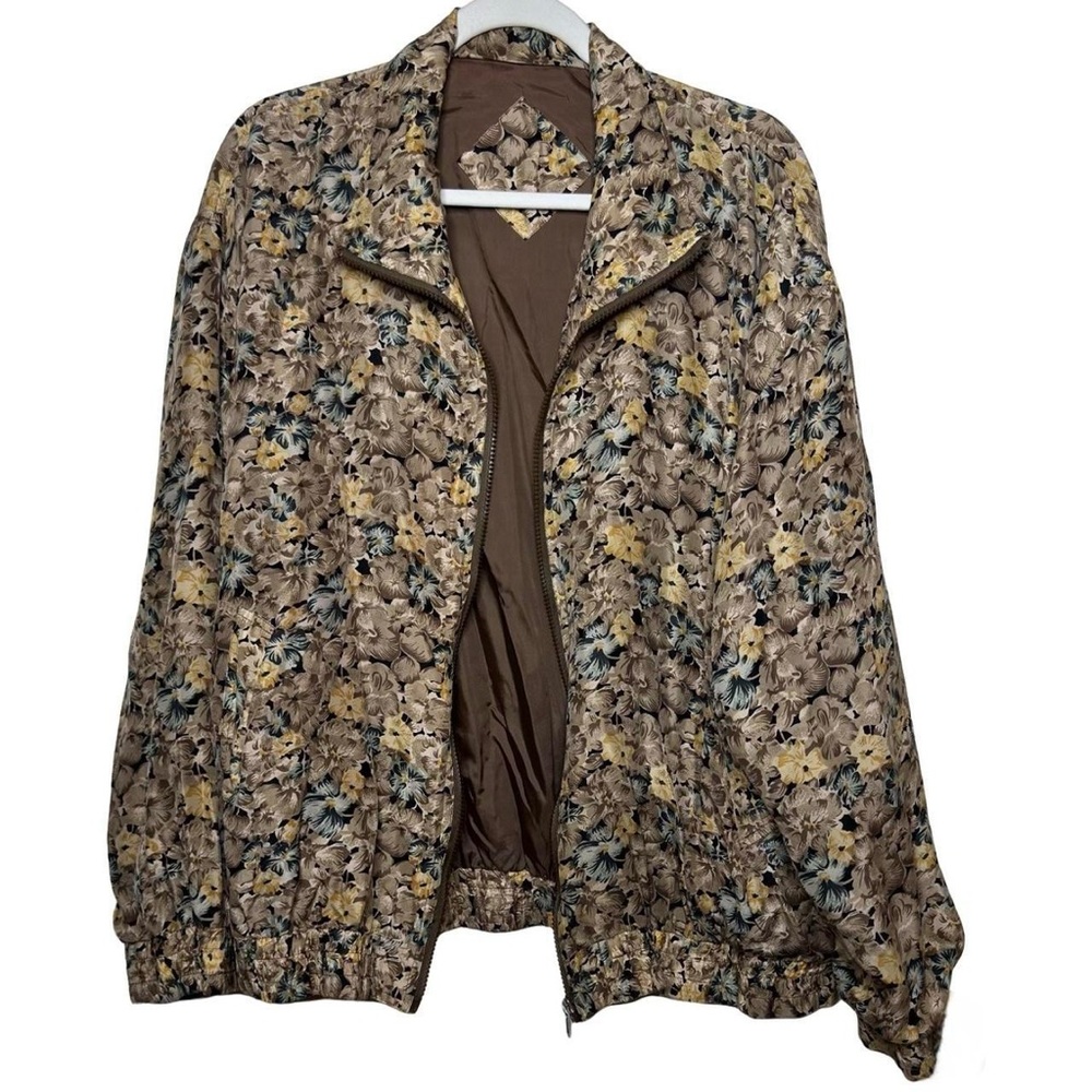 90s Flower Windbreaker